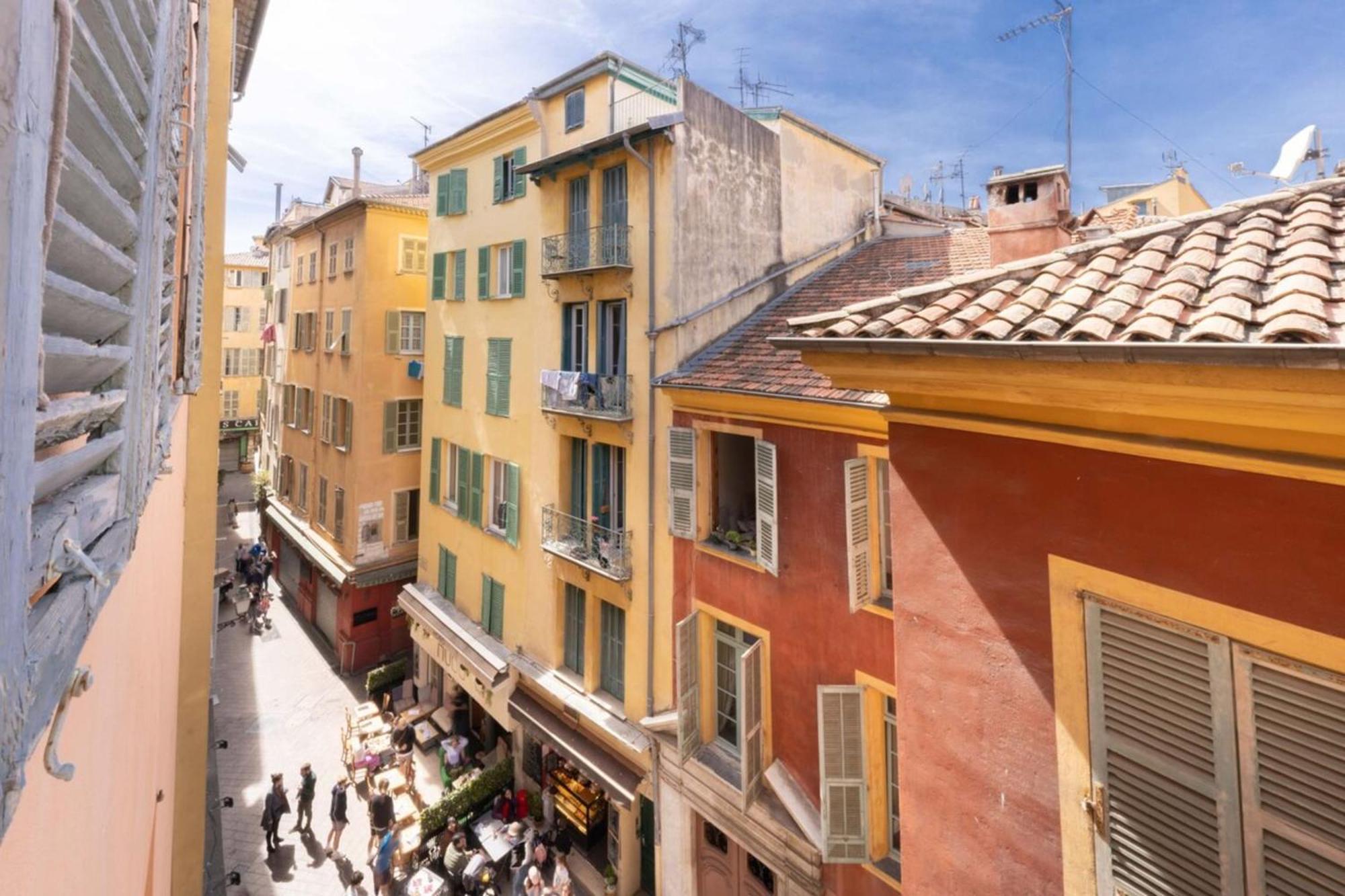 Bel appartement au cœur du vieux Nice Extérieur photo