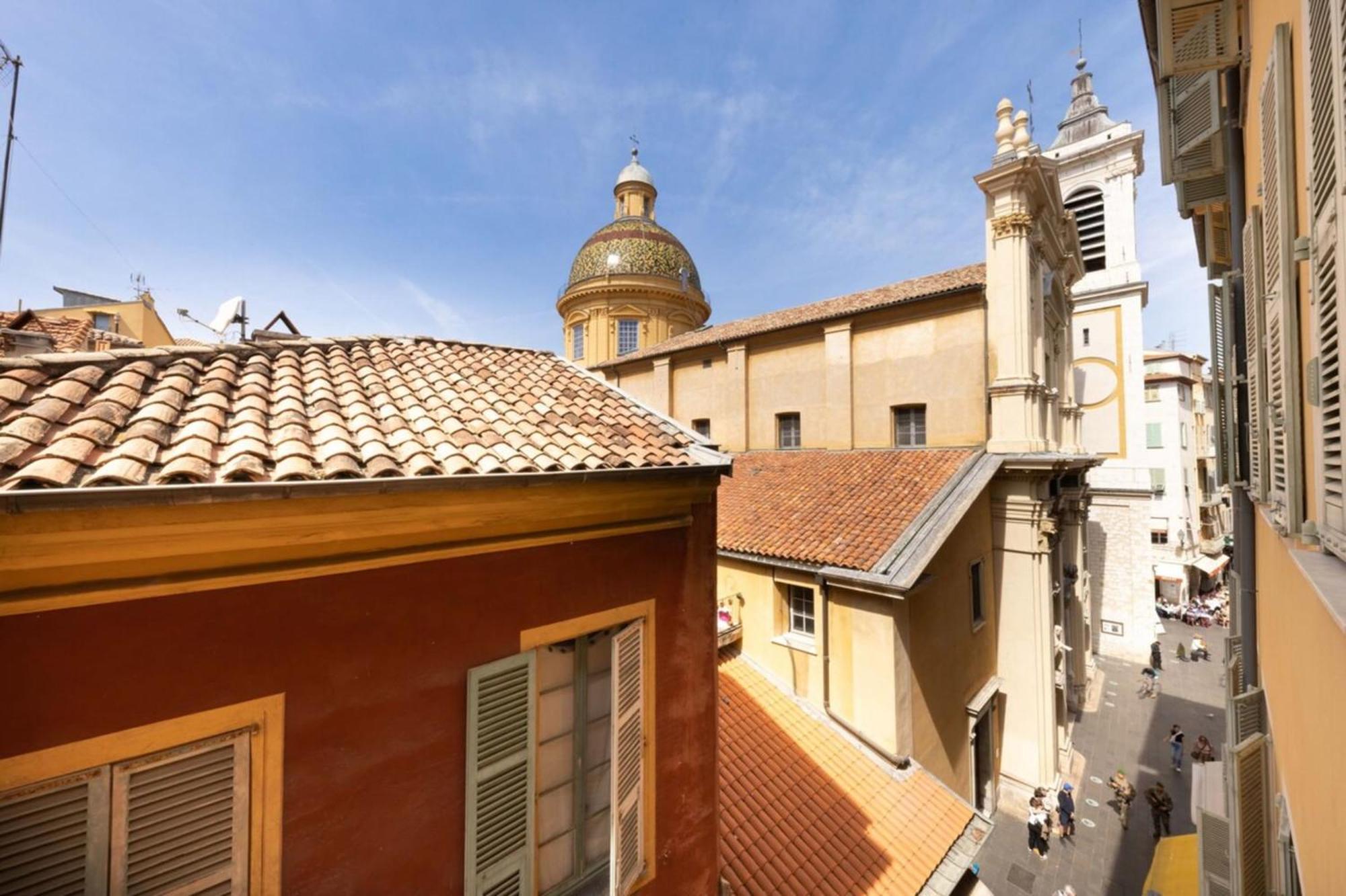 Bel appartement au cœur du vieux Nice Extérieur photo