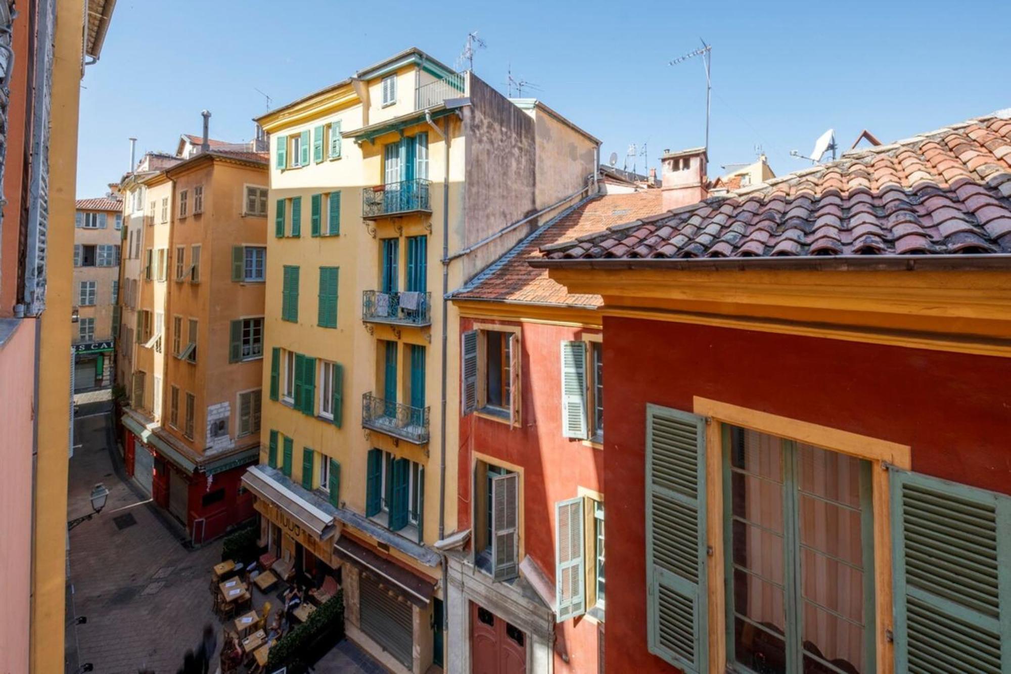 Bel appartement au cœur du vieux Nice Extérieur photo